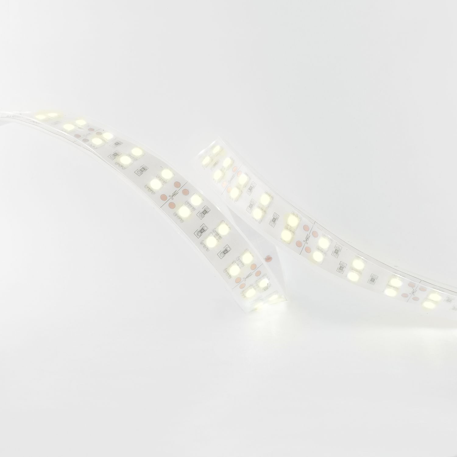LED CRISTAL Светодиодная лента герметичная 28.8W 5050-120CW (LR10-WW-WP) теплый белый