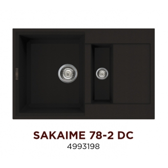 Кухонная мойка Omoikiri Sakaime 78-2-DC (4993198)