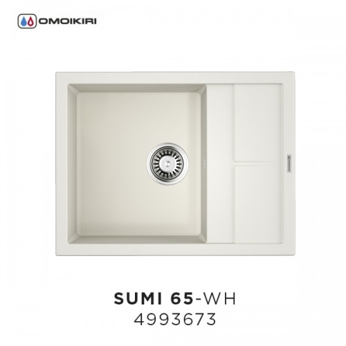 Кухонная мойка SUMI 65-WH (4993673)