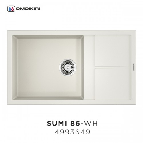 Кухонная мойка Sumi 86-WH (4993649)