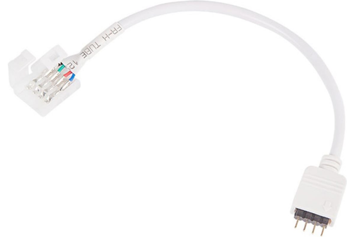 Коннектор Lamper для соединения RGB LED лент с влагозащитой 10 мм с контроллером, 10 шт 144-132