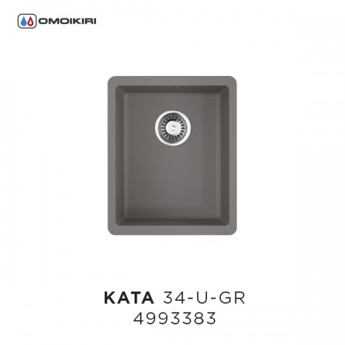 Кухонная мойка KATA 34-U-GR (4993383)