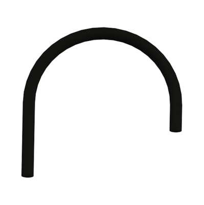 Сменный гибкий шланг OT-01-BL черный (4996003)