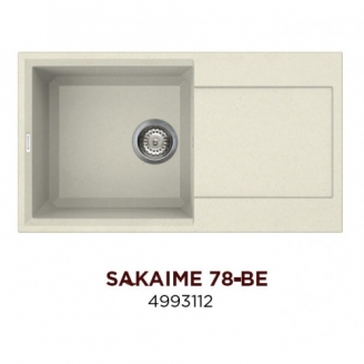 Кухонная мойка Omoikiri Sakaime 78-BE (4993112)