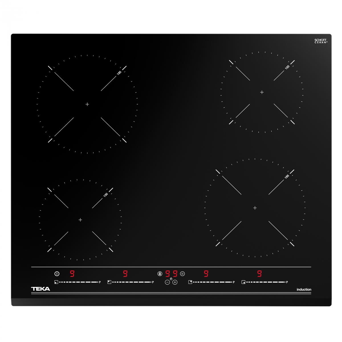Индукционная варочная панель TEKA IZC 64010 MSS BLACK (112520015)
