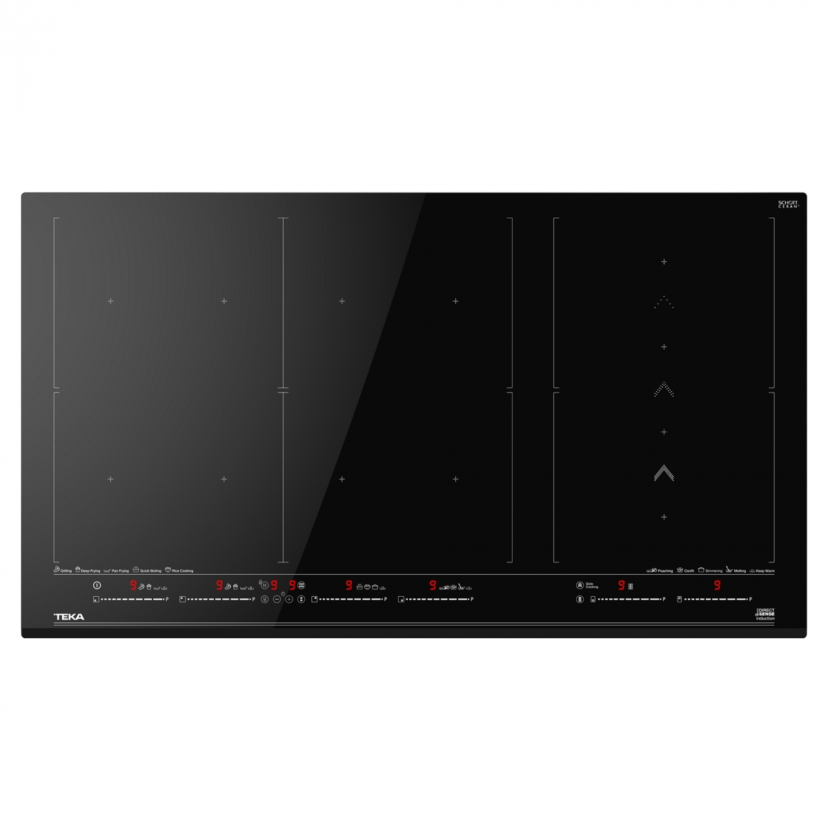 Индукционная варочная панель TEKA IZF 99700 MST BLACK (112500031)