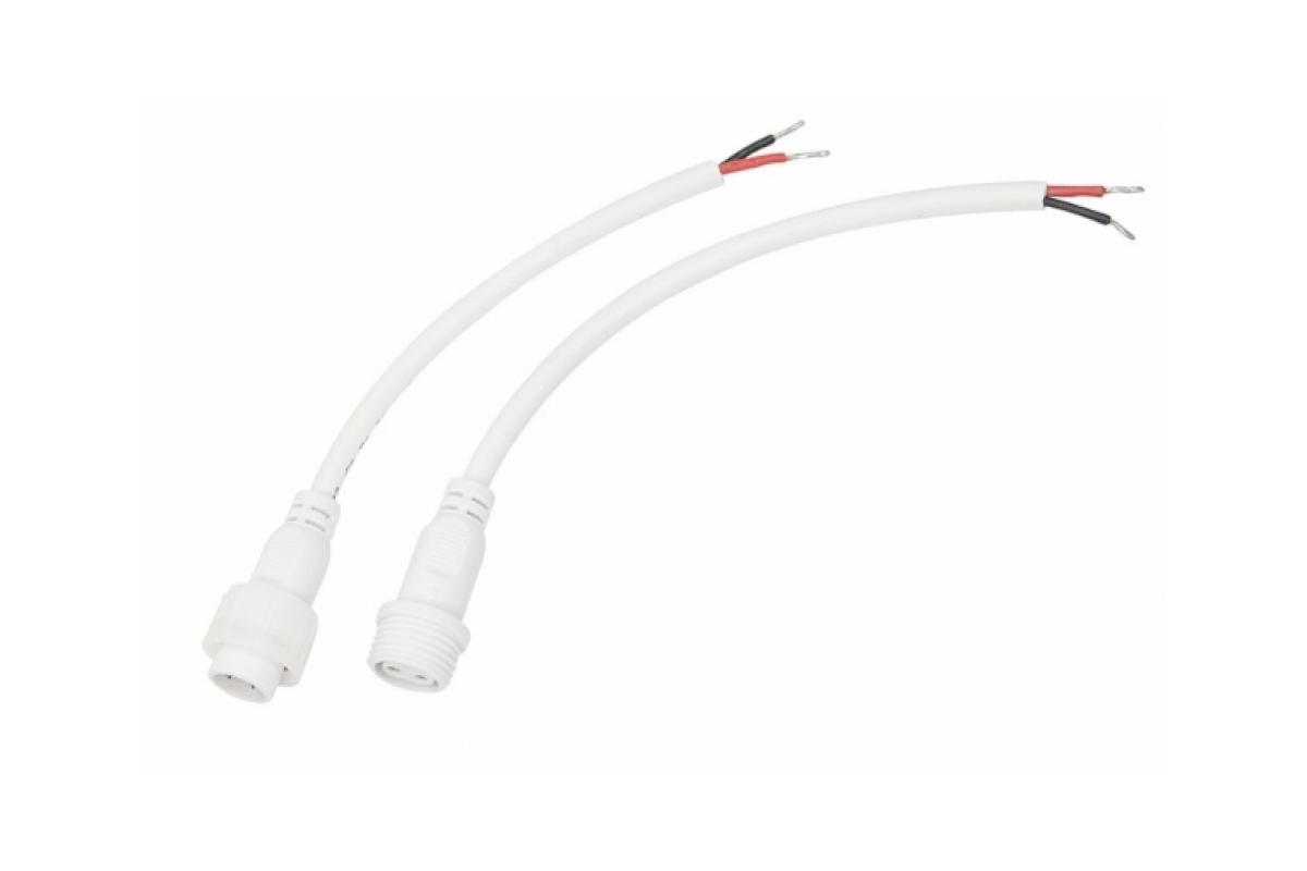 Герметичный соединительный кабель REXANT, IP67, 2х1,0кв.мм белый 11-9820