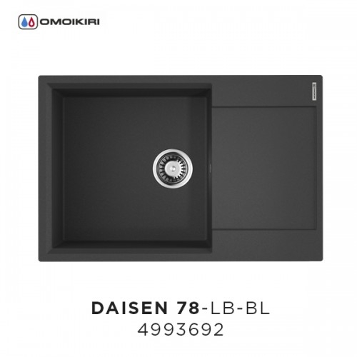 Кухонная мойка Daisen 78-LB-BL (4993692)