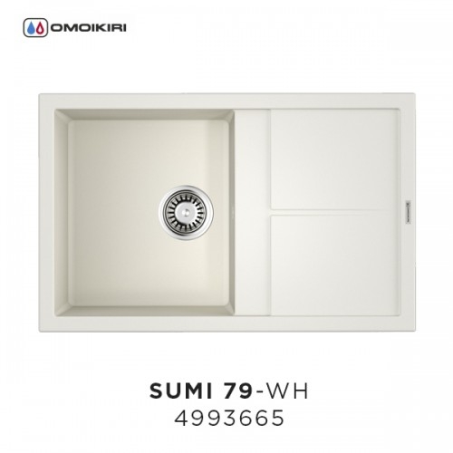Кухонная мойка SUMI 79-WH (4993665)