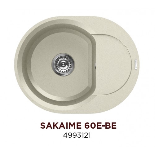 Кухонная мойка Omoikiri Sakaime 60E-BE (4993121)