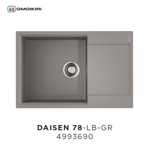 Кухонная мойка Daisen 78-LB-GR (4993690)