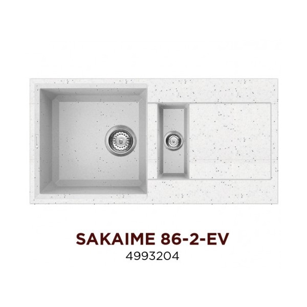 Кухонная мойка Omoikiri Sakaime 78-2-EV (4993200)