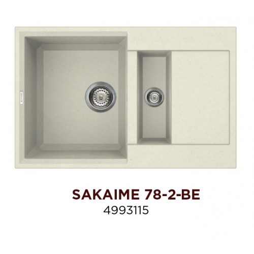 Кухонная мойка Omoikiri Sakaime 78-2-BE (4993115)
