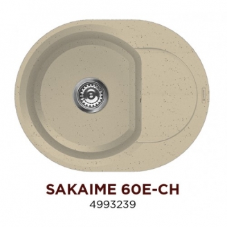 Кухонная мойка Omoikiri Sakaime 60E-СH (4993239)