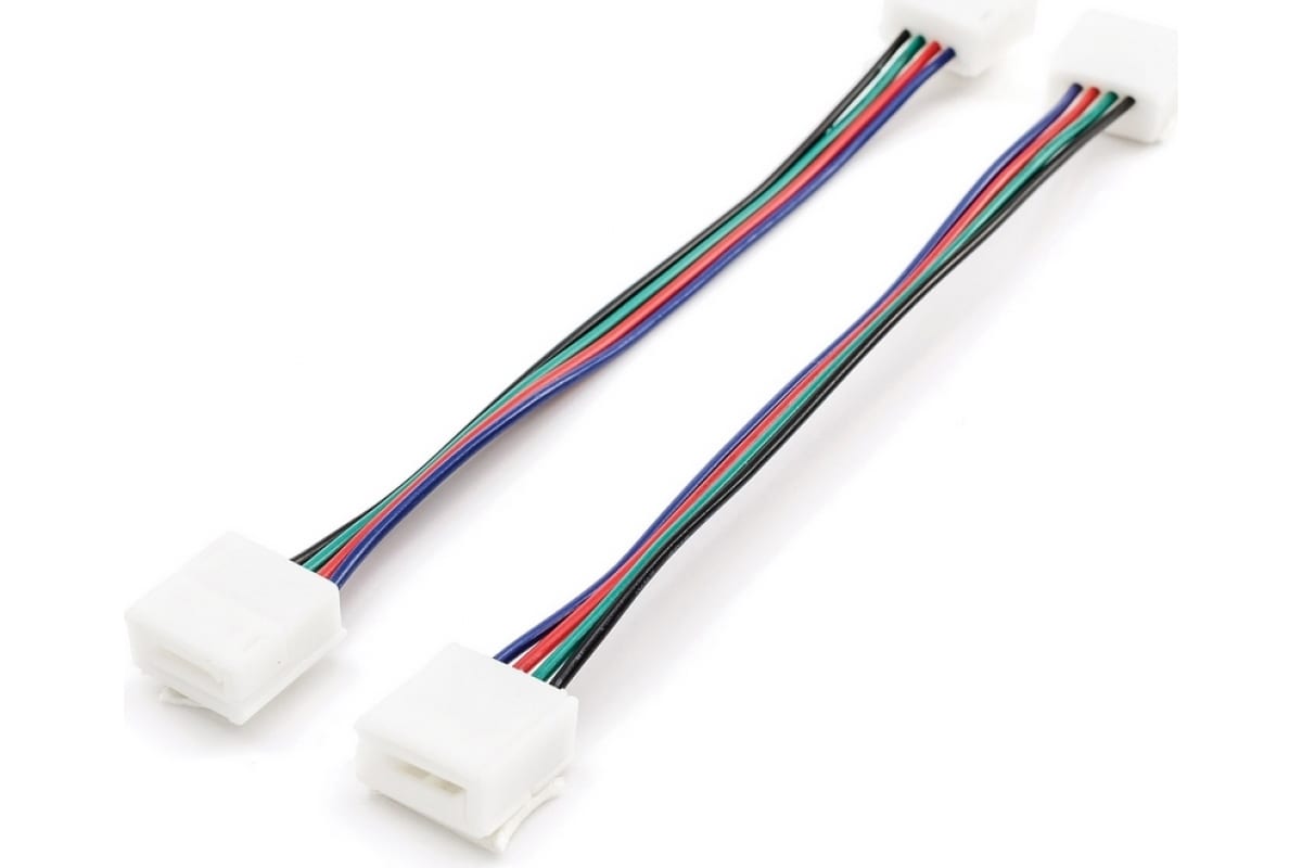 Комплект коннекторов Apeyron для одноцветной светодиодной ленты 12В 09-15