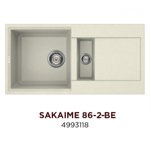 Кухонная мойка Omoikiri Sakaime 86-2-BE (4993118)