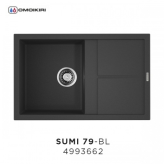 Кухонная мойка SUMI 79-BL (4993662)