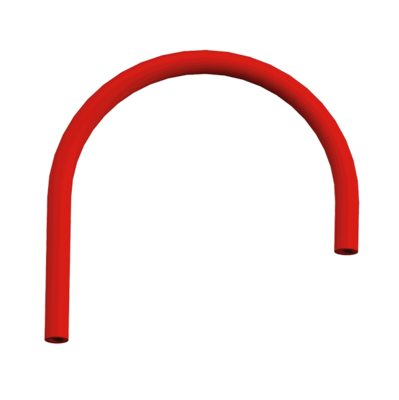 Сменный гибкий шланг OT-01-R красный (4996001)